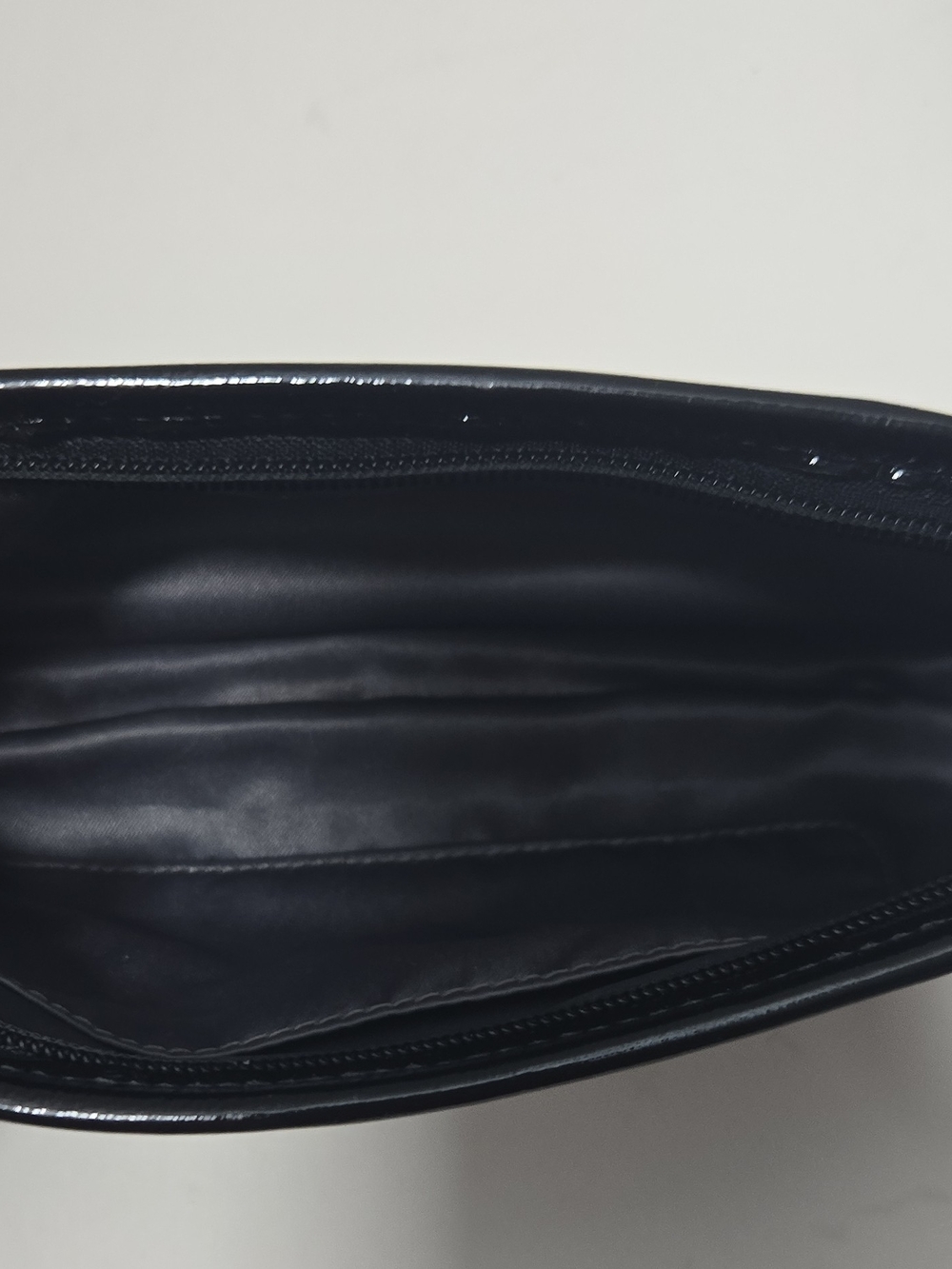 Coach Black Signature Wristlet with Silver Hardware - Picture 5 of 5